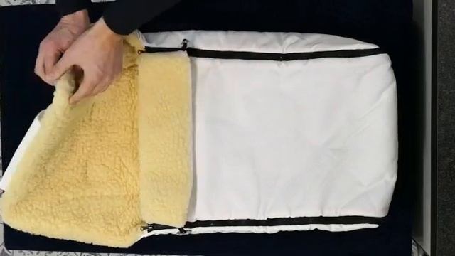 Обзор мехового конверта в коляску. смотреть онлайн