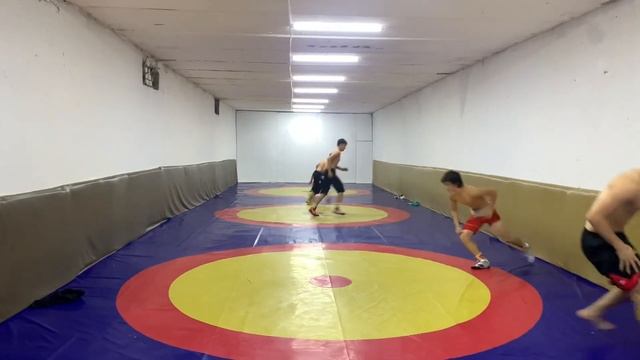 Тренировка на выносливость для борцов
