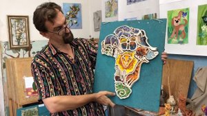 ? СМАЛЬТА И СТЕКЛО в Керамических Панно Александр Шеханин Волшебство Керамики