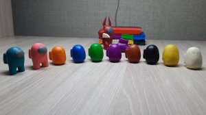 ИГРА AMONG US ИЗ ПЛАСТИЛИНА