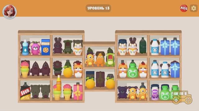 Yandex.Games By shelves sorting items #asmr