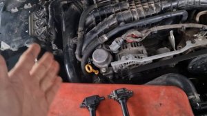 Subaru forester 2013 SJ (установка катушек)