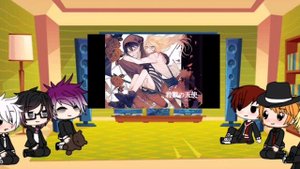 реакция Дьявольских Возлюбленных на видео Ангел Кровополития |2часть|