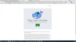 Docker :  Play with Docker