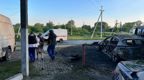 Шебекино окутано дымом: опубликованы кадры разрушений из Белгородской области