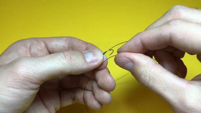 Как привязать крючок к леске без узла no knot | безузловой узел для рыбалки NoKnot | fishing knots