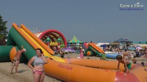 Ейск: детский пляж Ейской косы 2019