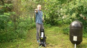 Интерскол АМ140/1800с (чистим щуку мойкой высокого давления)
