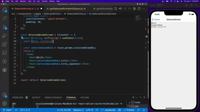 Youtube Player In React Native | React Native Course #9 смотреть онлайн