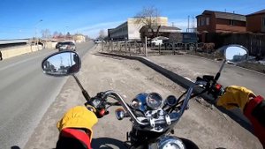 ? Харлей на минималках?♂️ Тест-Драйв китайского чоппера OMAKS XGJ200-8 #ПутьБайкера