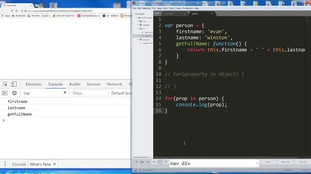 2  for in loops and typeof()