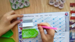 Работа со стилусом на три квадратных страза. Тройной стилус для алмазной мозаики