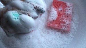 ASMR  sponges, the sound of water, soap mousse, foam?ASMR губки,звук воды,мыльный мусс,пена