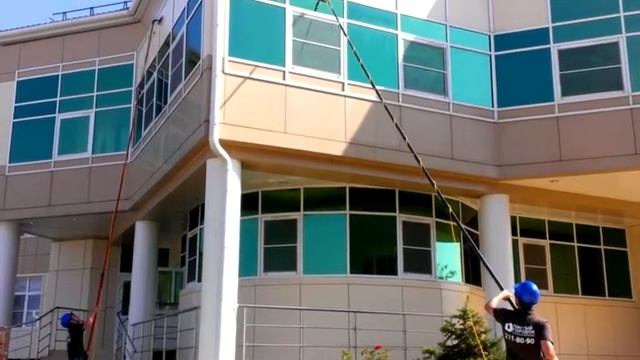 Мойка фасадов санаториев | Клиндо смотреть онлайн