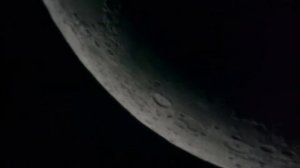 "Растущая Луна"! Видео спутника Земли.