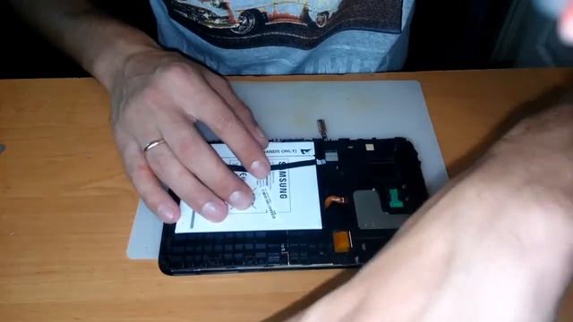 Samsung Galaxy Tab 3 SM-T110 замена сенсора смотреть онлайн
