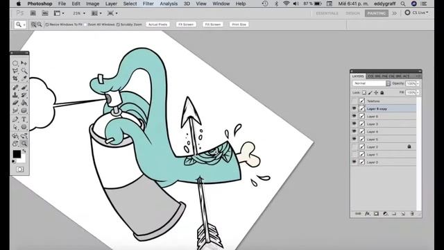 Speedpaint - Dibujando en Photoshop [Guess Who!] смотреть онлайн