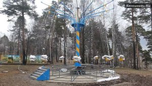 Испытание карусели "Тропикана", г.Кинешма, городской парк
