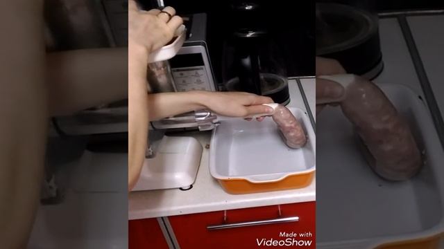 Колбаса горячего копчения,в домашних условиях!!! смотреть онлайн