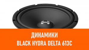 Распаковка динамиков Black Hydra Delta 613C