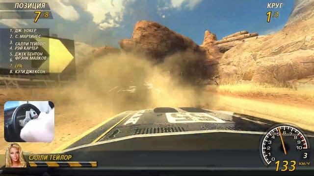 МОРЕ ЭМОЦИЙ И БОЛЬ • FlatOut 2 на Logitech G25 #9 смотреть онлайн