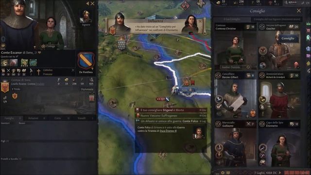TWR - Traduzione Italiana Crusader Kings 3 Gameplay Parte 2 смотреть онлайн