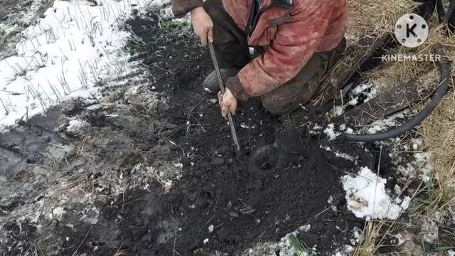 Жизнь в селе#Казахстан#Появилась проблема с отоплением.Подтаяло,но мы снова за соломой.