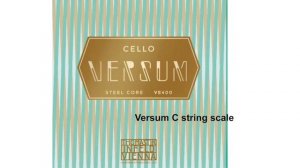 A Demonstration of Thomastik Versum and Versum Solo Cello Strings