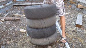 Груша из шин ( Своими руками ) T.L.N