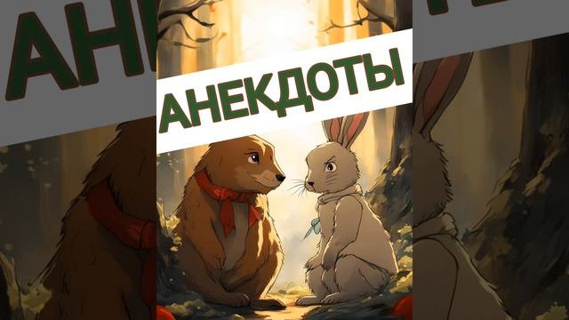 АНЕКДОТЫ про / Мишка и заяц...?