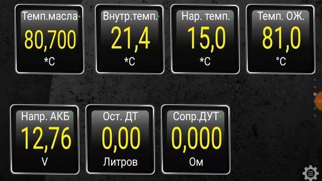 Температура масла VS температура ОЖ.