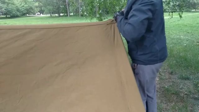 Установка военной палатки в парке. Часть 1‑я смотреть онлайн