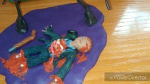 Вселенная метро 2033 из пластилина ч.2 + совместное видео с Савой