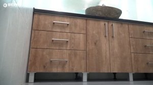 УСТАНОВКА НАКЛАДНОЙ РАКОВИНЫ НА СТОЛЕШНИЦУ ДЛЯ ВАННОЙ С МЕБЕЛЬЮ