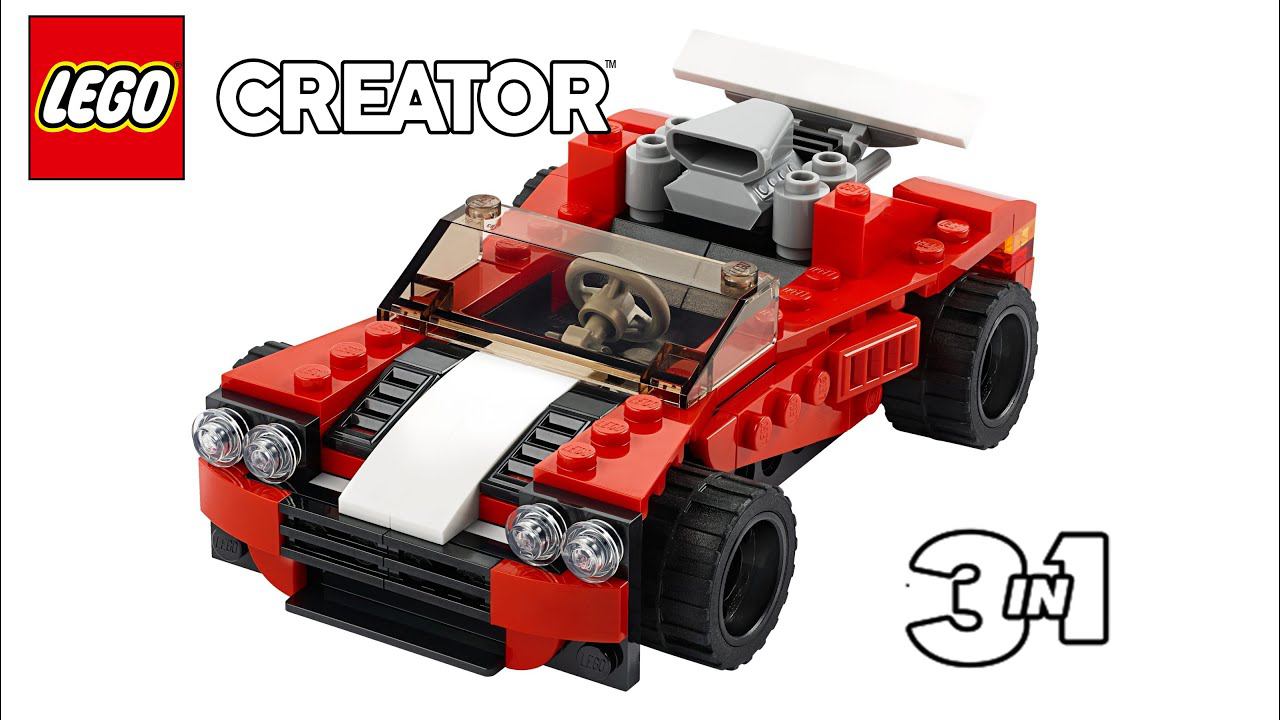 Lego Creator  31100  Sports Car  SPEED BUILD