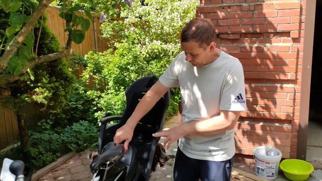 ( Hamax) Обзор детское велокресло смотреть онлайн