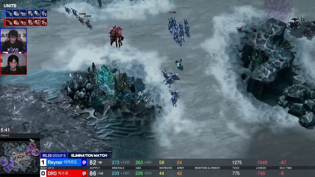 [2022 GSL Season 3] Ro.20 | Группа B | Матч 4 — Losers: Reynor (Z) vs. DRG (Z) смотреть онлайн