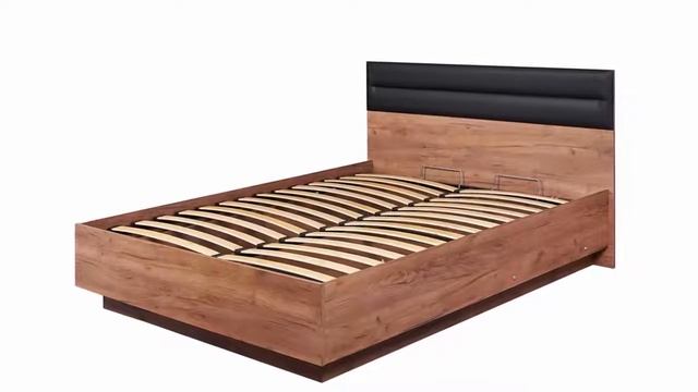 Кровать Neo Люкс с подъёмным механизмом и просторным ящиком для белья в мебельном магазине Хофф смотреть онлайн