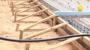 Утепление фундамента пенополистиролом