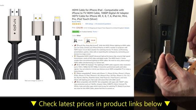 How To Connect iPhone to TV With HDMI Cable смотреть онлайн