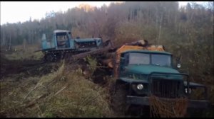 погрузка дт75,ремонт ходовки