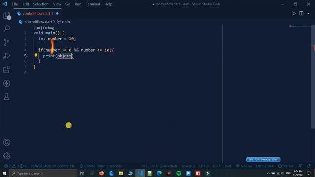 Control Flow Statements (if-else,switch-case) In Dart | Basic To Advance Dart Tutorial In Hindi #6
