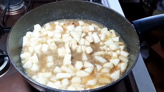 ДЕСЕРТ ЗА НЕСКОЛЬКО МИНУТ! ШТРУДЕЛЬ из лаваша С ГРУШАМИ..