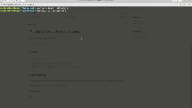 Video 6 Curso git - Oracle APEX смотреть онлайн