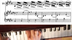 Ф. Абт. Вокализ № 10 (из Части 2) для баритона, контральто, меццо-сопрано. А-dur. Larghetto. Плюс