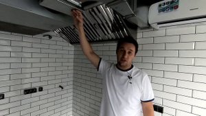 Морской контейнер переделали в киоск шаурмы / Шавелла в Туле / Мощная вентиляция