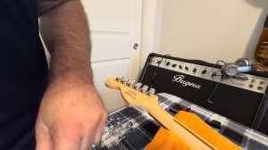 Installing Locking Tuners on Fender Telecaster Deluxe - Chris Shiflette Model