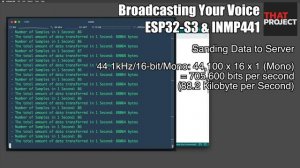 Broadcasting Your Voice with ESP32-S3 & INMP441