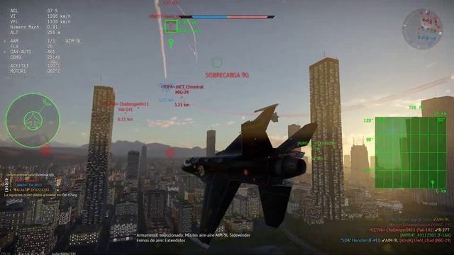 "Wraith" Aggressor F16A ADF Gameplay | War Thunder | смотреть онлайн