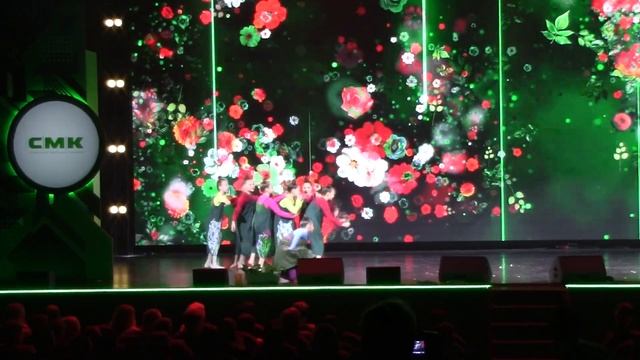 Городецкая роспись на юбилее Славянская Мебельная Компания 25 лет смотреть онлайн